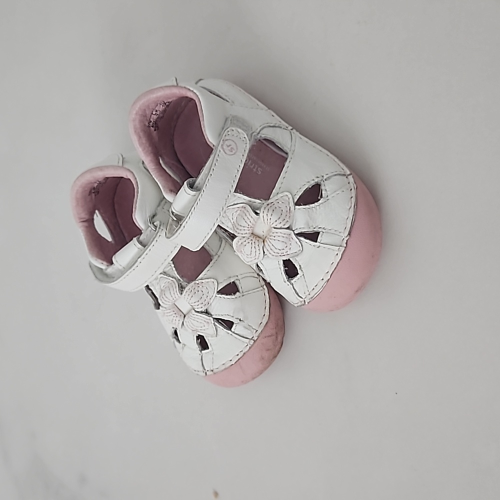 Stride rite toddler girls shoes sandals size 4 w